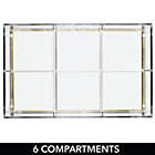 Alternate image 2 for mDesign Plastic Makeup Storage Organizer with 6 Sections