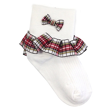 Wrapables Sassy Stacey Lace Cuff Ankle Socks (Set of 2). View a larger version of this product image.