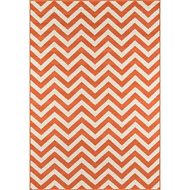 Momeni Baja Area Rug, Orange, 6&#39;7" X 9&#39;6". View a larger version of this product image.