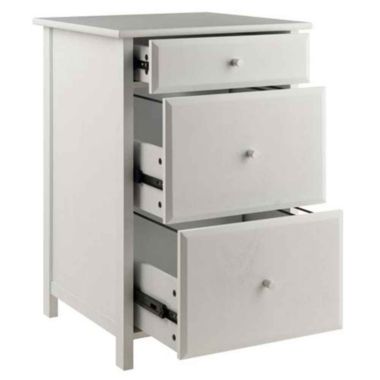 Winsome Delta File Cabinet White. View a larger version of this product image.