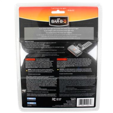 Mr. Bar-B-Q Dual Action Pivot Grill Light Bright LED 45° Head Rotation 40261Y. View a larger version of this product image.