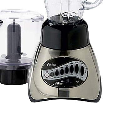 Oster 16-Speed Blender Plus 3-Cup Food Processor. View a larger version of this product image.