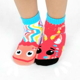 CRAB & JELLYFISH PALS SOCKS ~ KIDS SIZE
