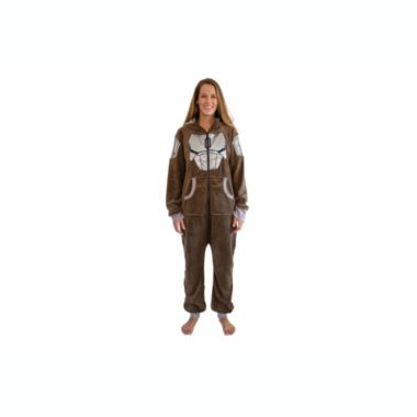 Star Wars  The Mandalorian, Bounty Hunter Din Djarin Unisex Onesie For Adults. View a larger version of this product image.