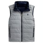Alternate image 0 for Ralph Lauren Boy's Reversible Down Vest -Gray Size 6