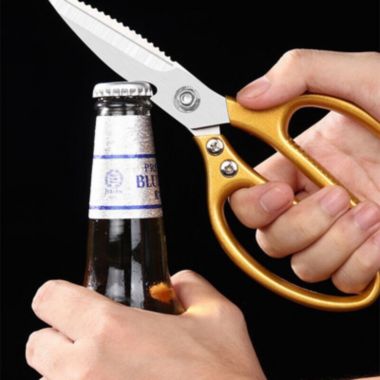Kitcheniva Gold Multifunctional Kitchen Scissors. View a larger version of this product image.