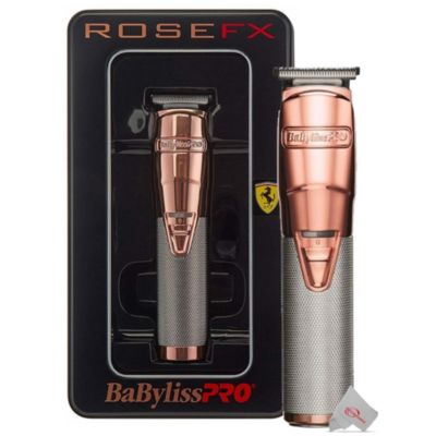 Babyliss Pro FX788RG Cordless Metal Lithium Trimmer Rose Gold