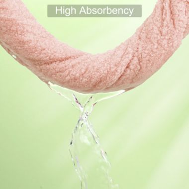 PiccoCasa Hand Towel Set 14" x 30", Soft 100% Combed Cotton 600 GSM Luxury Towels Highly Absorbent for Bathroom Wash Shower Towel Misty Rose 4 Pieces. View a larger version of this product image.