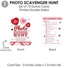 Alternate image 3 for Big Dot of Happiness Conversation Hearts - 4 Valentine's Day Games - 10 Cards Each - Gamerific Bundle