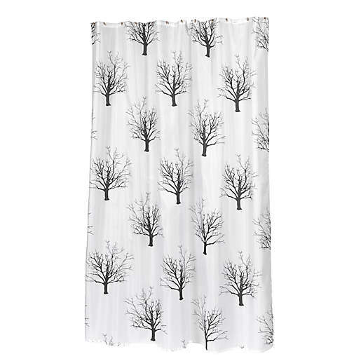Carnation Home Fashions Extra Long, Designer Fabric Shower Curtains Extra Long