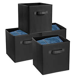 Infinity Merch 4 Pack Foldable Storage Cube Bins Cloths