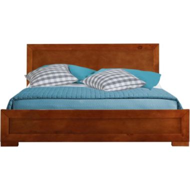 Camden Isle Home Decorative Oxford Platform Bed, Cherry, Queen. View a larger version of this product image.