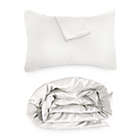 Alternate image 0 for BedVoyage Luxury 100% viscose from Bamboo Duvet Cover with Shams, 3pc, Full-Queen - White