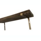 Alternate image 0 for TX USA L Bracket for Foster Shelf, Vertical Mount, Set of 2 - Gold