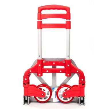 Inq Boutique Portable Cart Folding Dolly Push Truck Hand Collapsible Trolley Luggage Purple. View a larger version of this product image.
