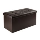 Alternate image 0 for Winsome Ashford Ottoman With Storage Faux Leather