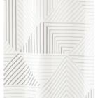 Alternate image 3 for mDesign Polyester Fabric Decorative Shower Curtain