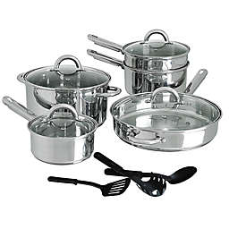 Cusine Select Abruzzo Stainless Steel 12 Piece Cookware Set