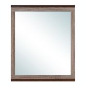 Passion Furniture 32 in. x 39.5 in. Classic Rectangle Framed Dresser Mirror