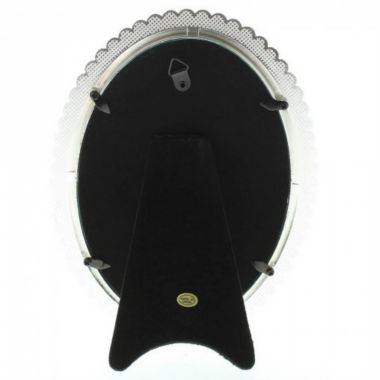 Accent Plus Oval Rhinestone Photo Frame - 5x7. View a larger version of this product image.
