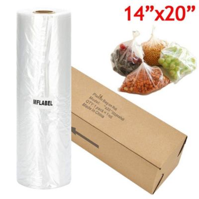 Kitcheniva 350 Roll 14x20 Plastic Clear Produce Bag Food Storage Bed   Mktplace S C2c7507c 4769 48d5 8b33 5e01b6fe39a2