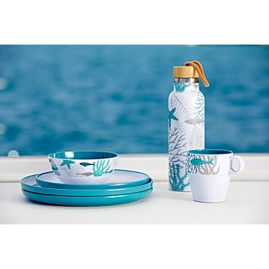 Marine Business Coastal 17 Piece Melamine Tableware Set & Basket (Service for 4). View a larger version of this product image.