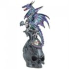 Alternate image 0 for Dragon Crest Mystical Jeweled Dragon Skull Figurine