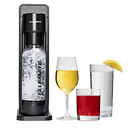 Ellemate Dynamic Carbonated Drink Maker; Fizz Soda, Water, Wine, Juice and More; Adjustable Carbonation Levels, One-Push Fizz Technology, Cordless