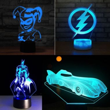 3D Light - DC Comics - Multiple Heroes Available!. View a larger version of this product image.