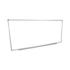 Alternate image 0 for Luxor 96"W x 40"H Wall-Mounted Magnetic Whiteboard - 2 Pack