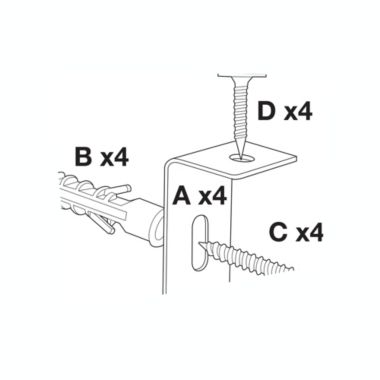 Luxor 96"W x 40"H Wall-Mounted Magnetic Whiteboard - 2 Pack. View a larger version of this product image.