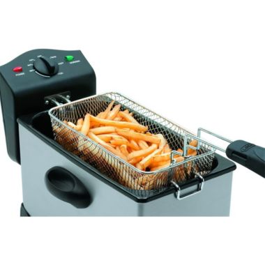Salton DF1233 Easy Clean Deep Fryer Stainless Steel 1.3 Liters. View a larger version of this product image.
