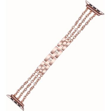 Worryfree Gadgets Apple Watch Band 38/40/41mm, 42/44/45mm for iWatch Series 8 7 6 SE 5 4 3 2 1 - Rose Gold - 38/40/41mm - Rose Gold. View a larger version of this product image.