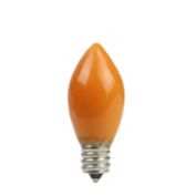 Sienna Pack of 4 Opaque Orange LED C7 Christmas Replacement Bulbs