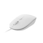 Alternate image 0 for Klipxtreme - Mouse Wired 4 Button with Scroll Ambidextrous 1600dpi Ergonomic PC/Mac - White (KMO-201WH)
