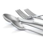 Alternate image 1 for MegaChef Cravat 20 Piece Flatware Utensil Set, Stainless Steel Silverware Metal Service for 4 in Silver