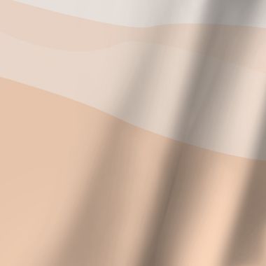 Americanflat 71" x 74" Shower Curtain, Mint Peach Abstract by Jetty Printables. View a larger version of this product image.