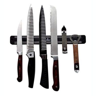 Magnetic Knife/Tool Rack - 2 Black. View a larger version of this product image.