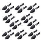 Alternate image 0 for Noa Store 10 Pair Durable Form Plastic Shoe Tree Practical Boot Shoe Stretcher Black