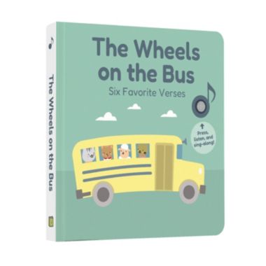 The Wheels on The Bus Book   Sound Books for Toddlers 1-3   Wheels On The Bus Toy Sound Book   Nursery Rhymes Book for Infants   Music Book   Baby Song Book   School Bus Toy   Sing Along Books. View a larger version of this product image.