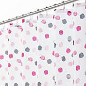 mDesign Water Repellent Shower Curtain/Liner 72 x 72
