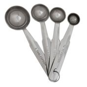 Crestware Heavy Duty 4pc Measuring Spoon Set