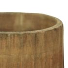 Alternate image 2 for Things2Die4 Set of 3 Hand Carved Wooden Canister Decorative Storage Container Kitchen Decor