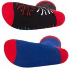 Alternate image 3 for Toe-Tally Sox Patriotic Crew Socks for Women and Men, American Flag and Fireworks Design (2 Pairs)
