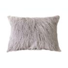 Alternate image 0 for HomeRoots Decor  Sheepskin Square Chair Pad Approx 15" x 15" - Grey Brisa