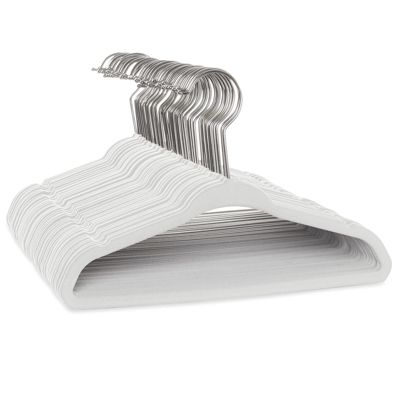 Casafield 50 Velvet Baby Hangers - 11" Size for Infant & Toddler Clothes