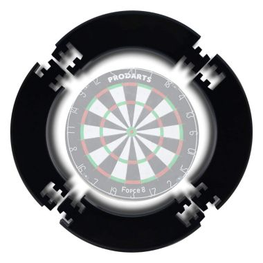ProDarts Dart Surround For All Brands Dartboards Darts Collection Black Ring Stable. View a larger version of this product image.