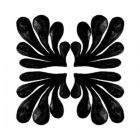 Alternate image 2 for Americanflat 71" x 74" Shower Curtain, Grace by Charlotte Winter