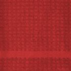 Alternate image 1 for Contemporary Home Living Set of 4 Solid Red Rectangular Kitchen Waffle Dish Towels 28"