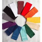 Alternate image 3 for Contemporary Home Living Set of 4 Solid Red Rectangular Kitchen Waffle Dish Towels 28"